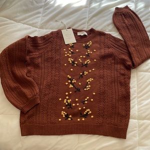 Sesame NWT sweater